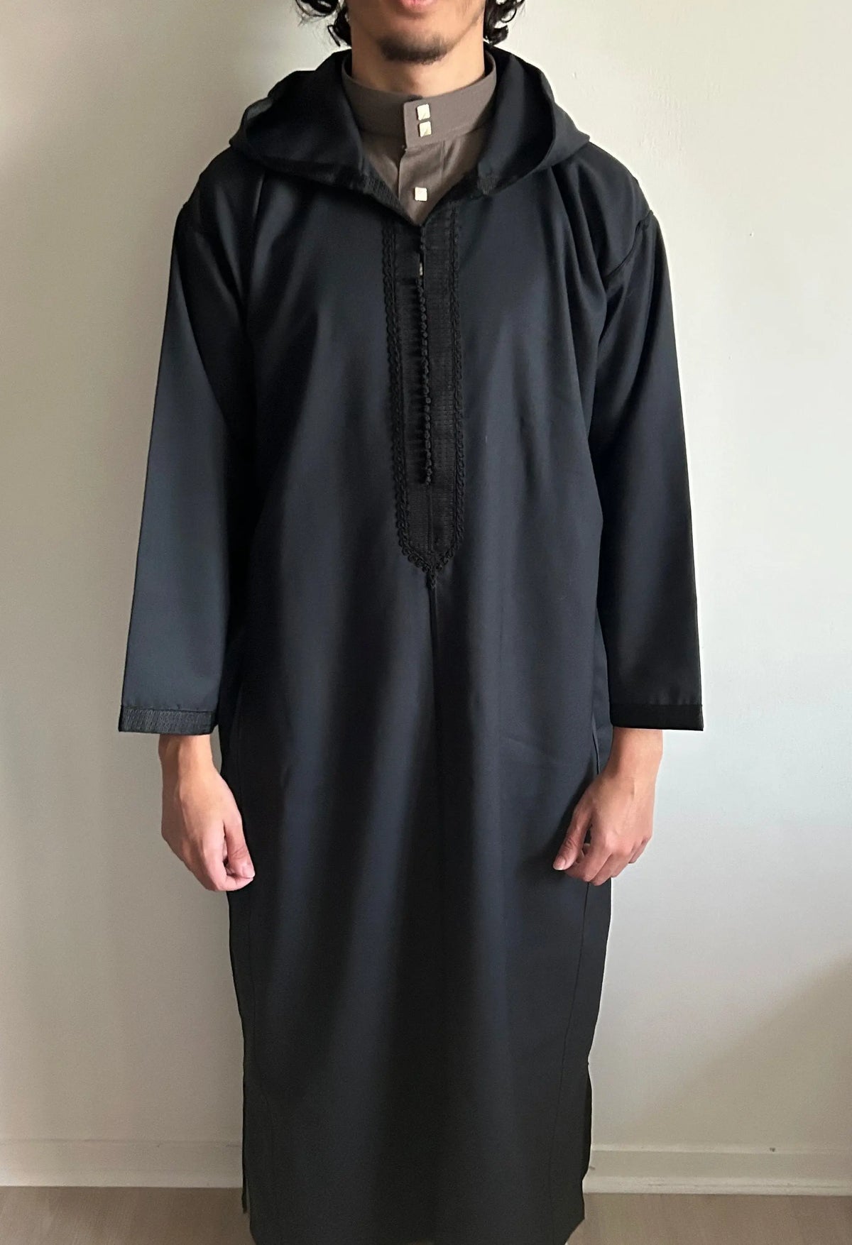 Djellaba laine  Noir ThawbCollection