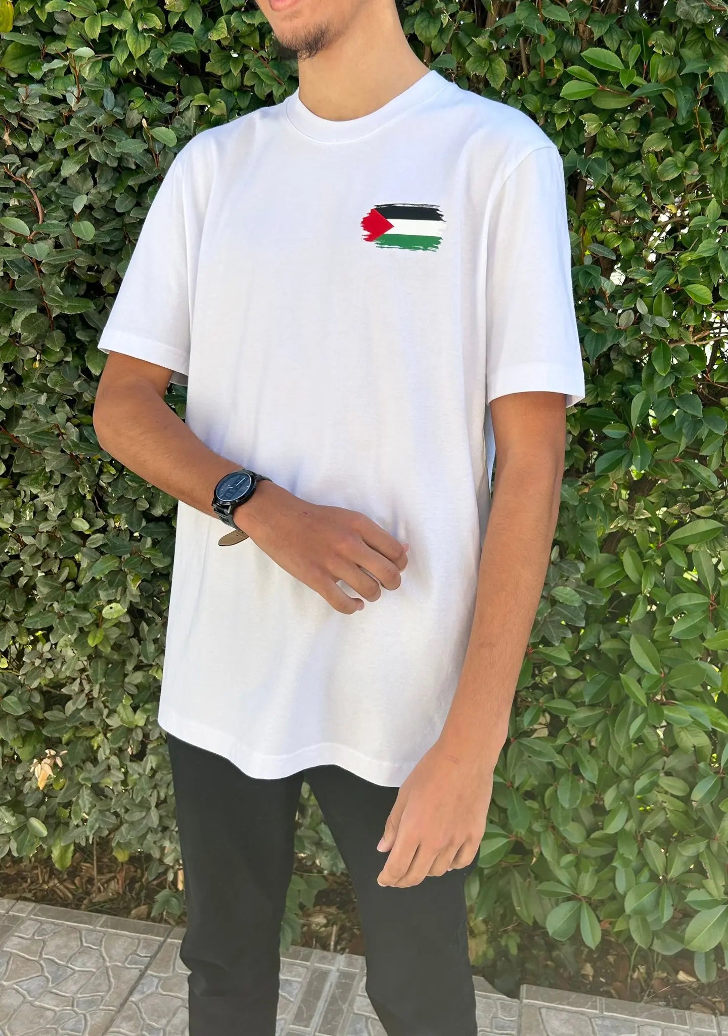 T-SHIRT BLANC– Capsule Palestine