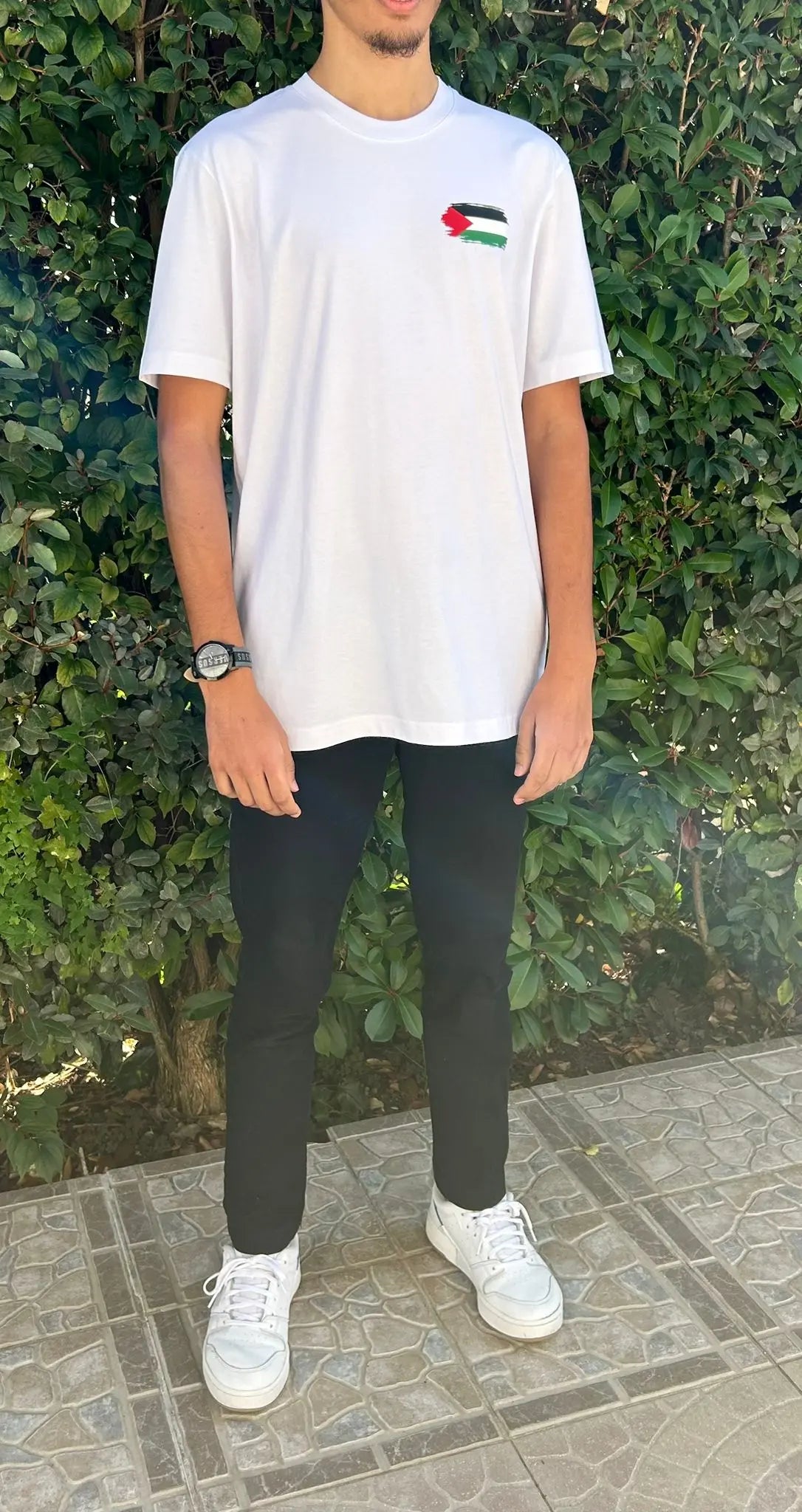 T-SHIRT BLANC– Capsule Palestine