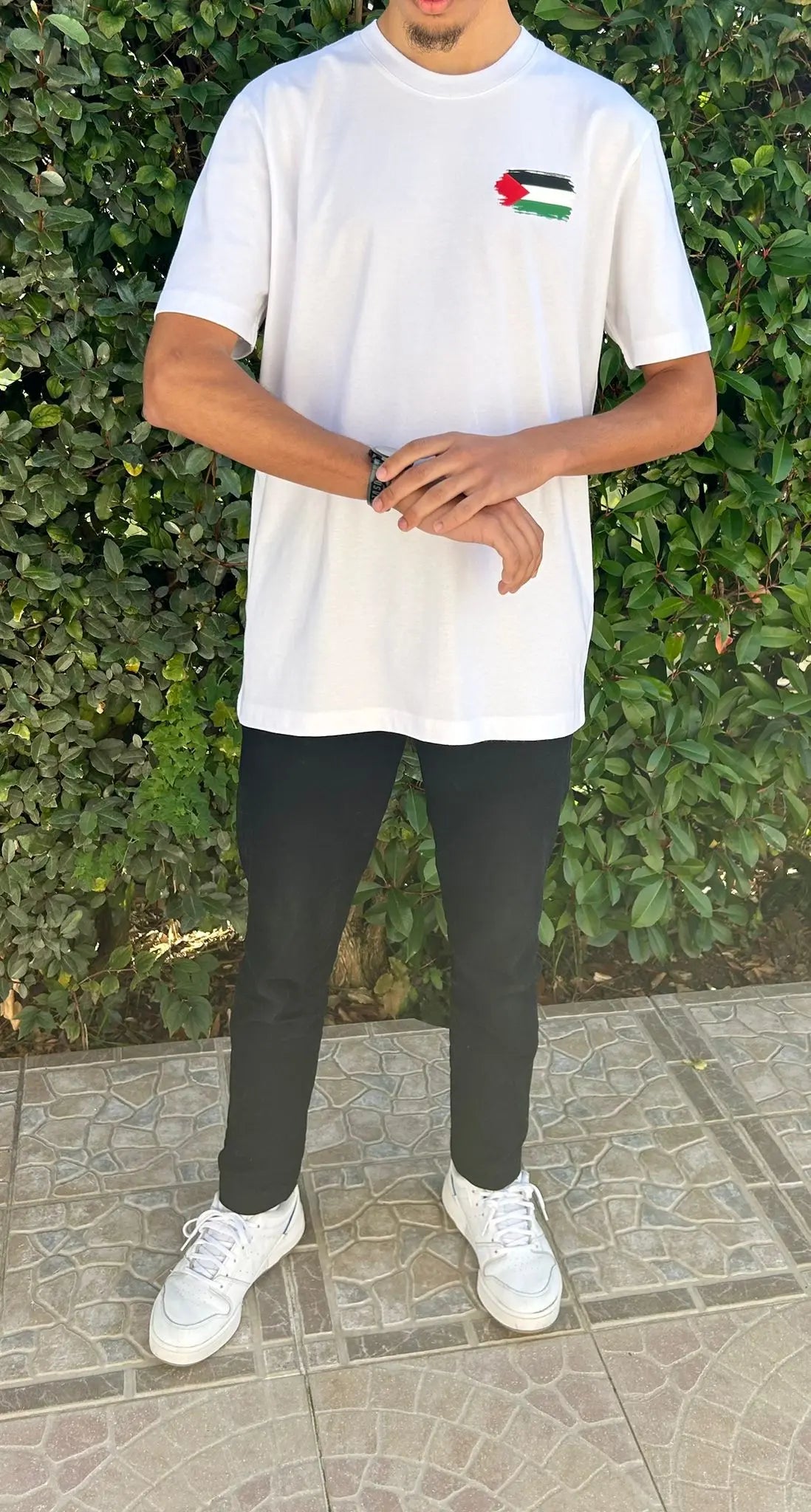 T-SHIRT BLANC– Capsule Palestine