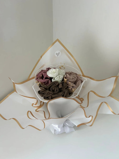 Bouquet de Voiles Blanc ThawbCollection