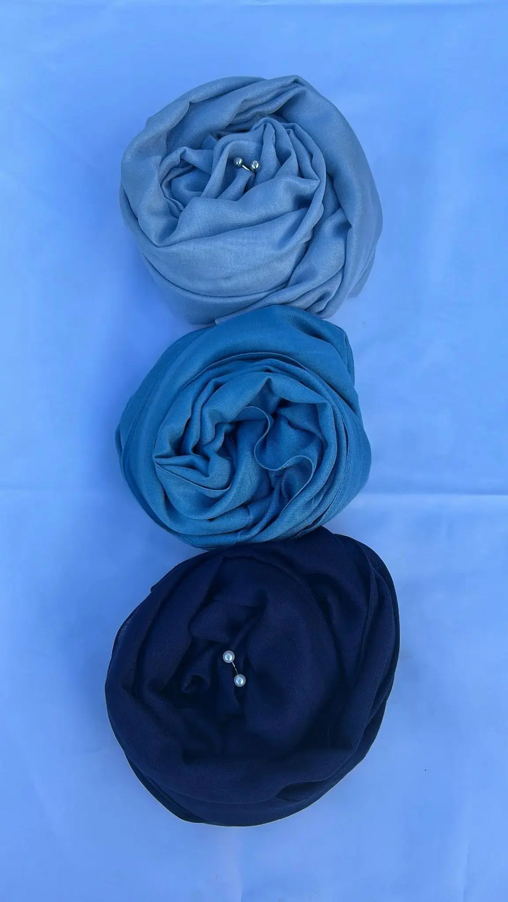 Voile modal tous nos bleus Voile modal femme | Thawb Collection
