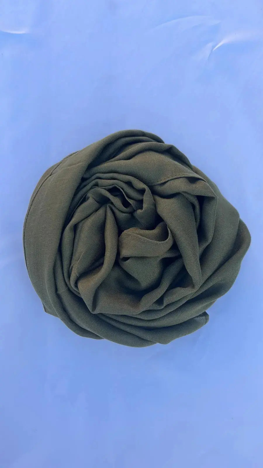 Voile modal vert olive Voile modal femme | Thawb Collection
