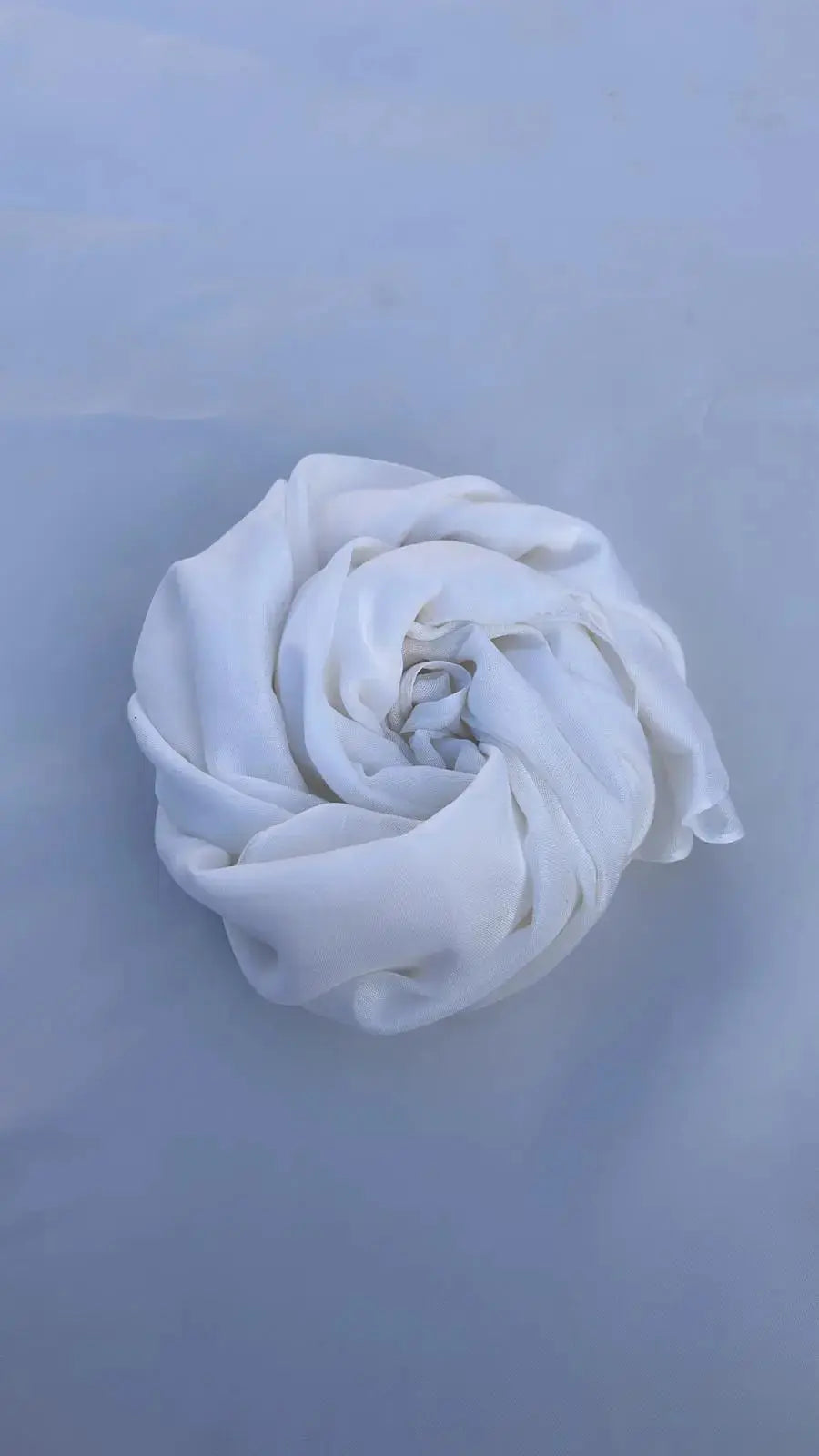 Voile modal blanc Voile modal femme | Thawb Collection